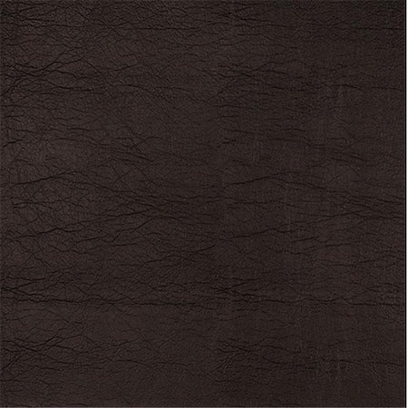 Designer Fabrics Designer Fabrics G390 54 in. Wide Dark Brown; Leather Grain Upholstery Faux Leather G390
